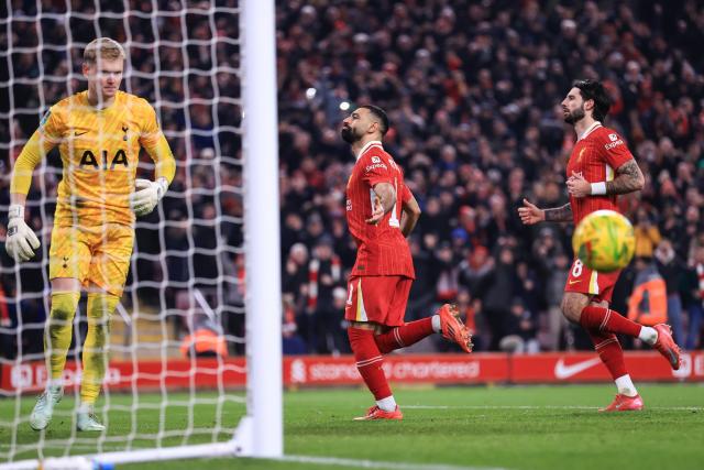 Intraitable contre Tottenham, Liverpool se hisse en finale de League Cup et peut encore rêver de quadruplé