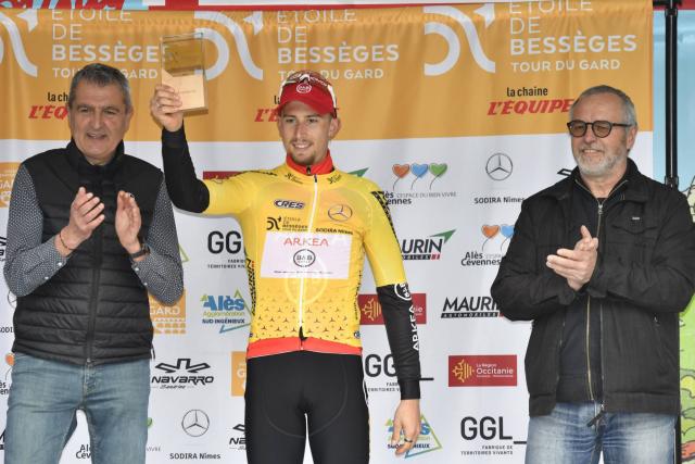 Kévin Vauquelin maîtrise le contre-la-montre et remporte l'Étoile de Bessèges 2025