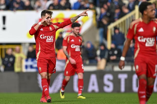 Le Standard de Liège fait tomber le FC Bruges lors du Topper