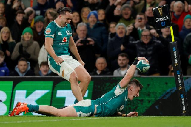 L'action impressionnante du talonneur Dan Sheehan sur l'essai du bonus irlandais face à l'Angleterre