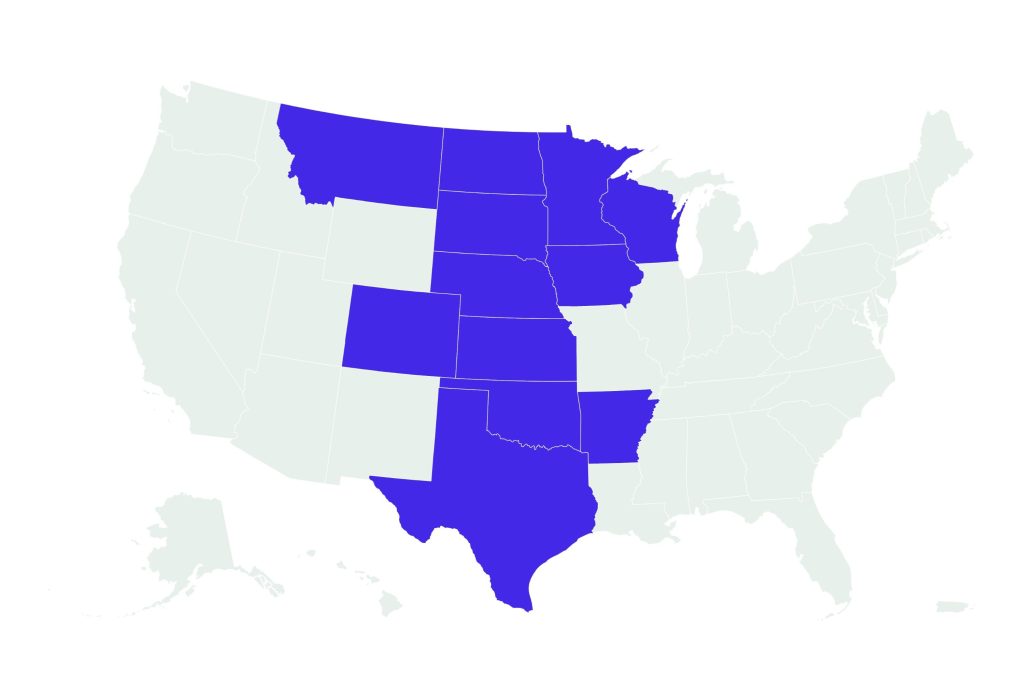 Map shows 12 states facing extreme cold as frostbite warning issued