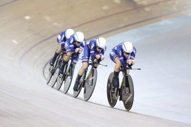 Marion Borras et Victoire Berteau en bronze sur l'américaine, tout comme Tom Derache sur le keirin