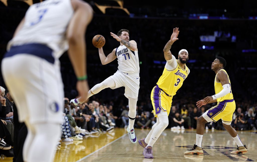 Luka Doncic Anthony Davis Lakers