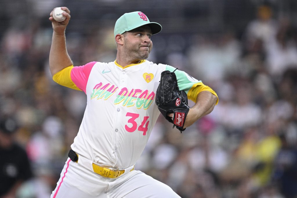 San Diego Padres pitcher Michael King