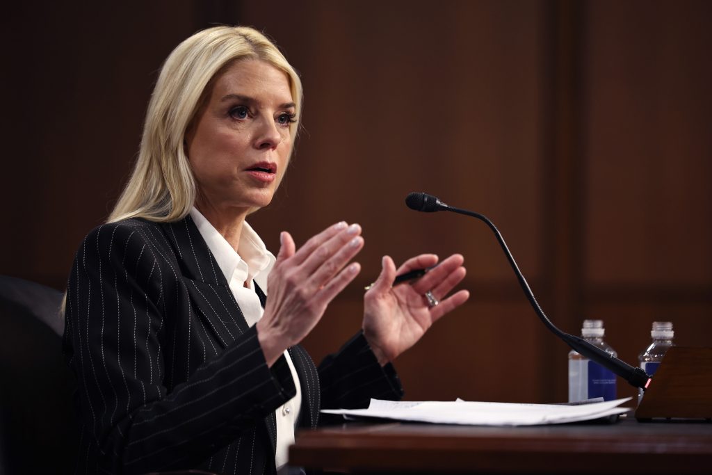 Pam Bondi Attorney General Senate