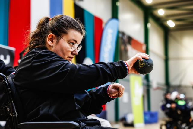 Premier titre de championne de France pour la championne olympique Aurélie Aubert en boccia