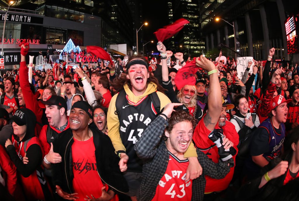 Toronto Raptors fans