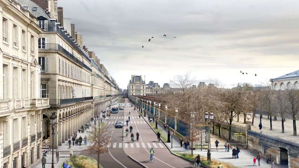Rue de Rivoli : voie de bus, nouveau trottoir, végétalisation… Voici l’avenir imaginé pour la mythique artère
