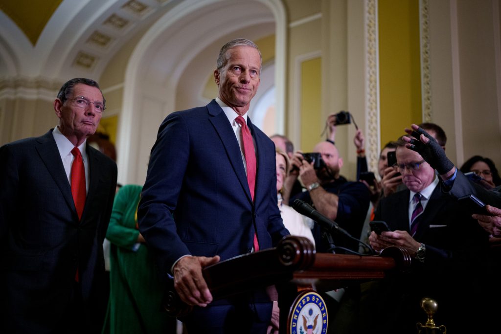 Thune at Capitol