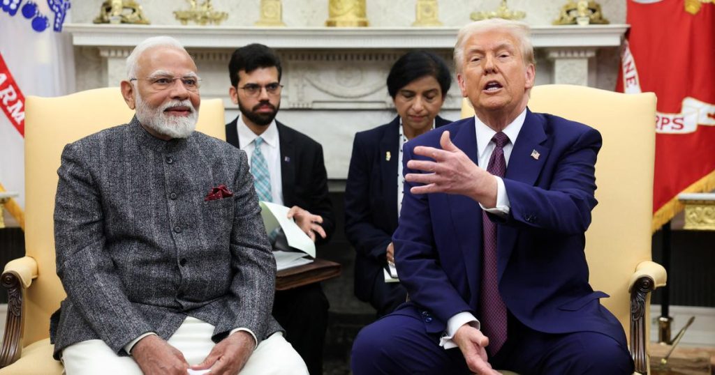 Trump et Modi affichent leur proximité et annoncent des négociations commerciales