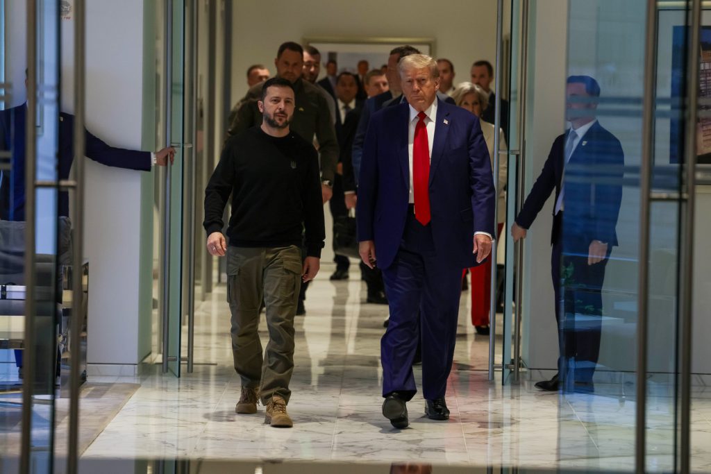 Zelensky and Trump