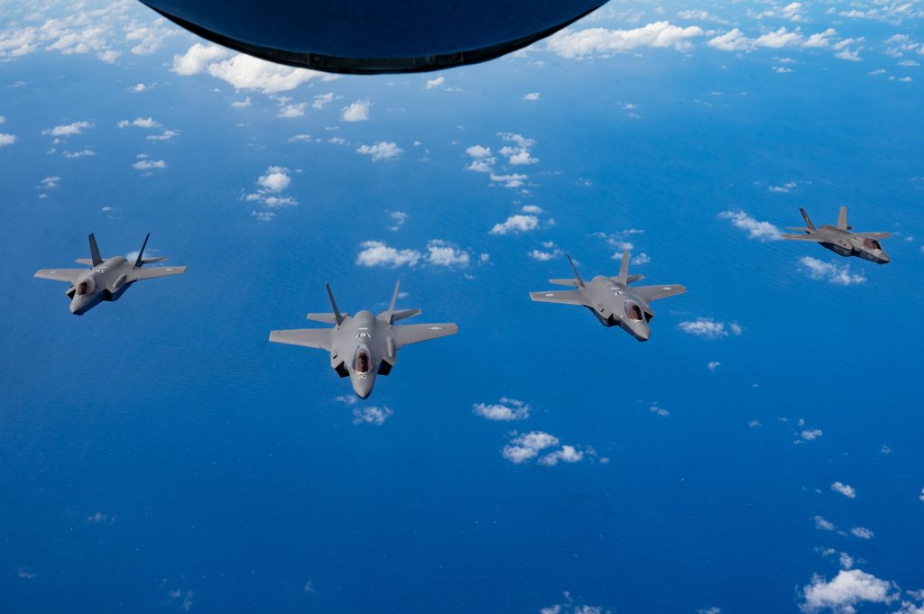 U.S. and Allied F-35 Jets Conduct Exercise