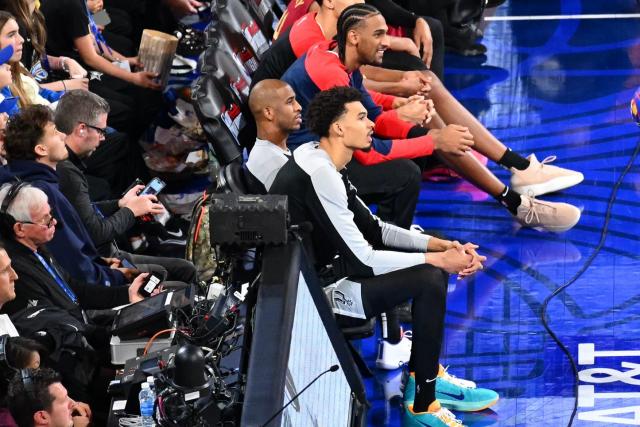 Une faille dans les règles puis une disqualification : la drôle de soirée de Victor Wembanyama au Skills Challenge
