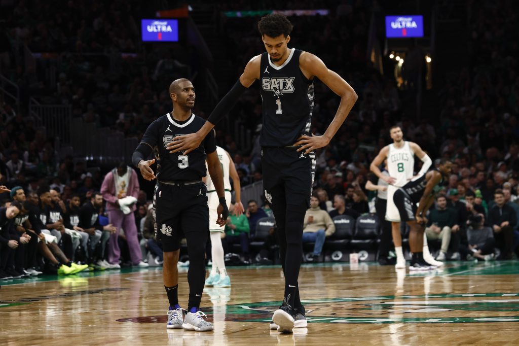 San Antonio Spurs Chris Paul Victor Wembanyama