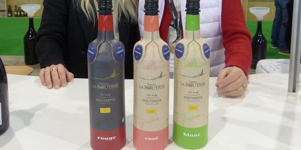 Le domaine de la Bouysse dans les Corbières (Aude), teste la bouteille en carton, qu