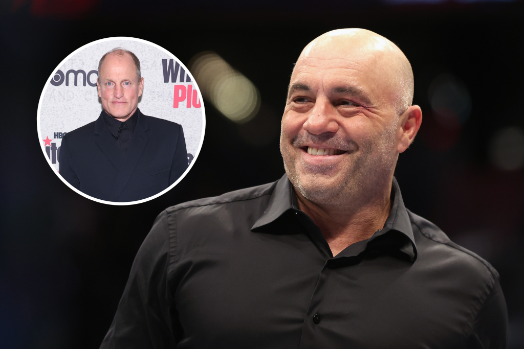 Joe Rogan UFC 274 Woody Harrelson D.C.
