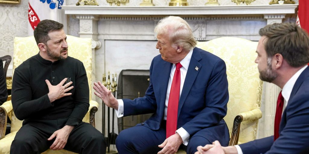 « C’est l’échec de Kiev » : Moscou se délecte du clash Trump-Zelensky