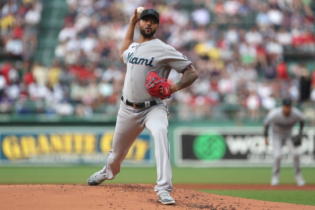 Miami Marlins pitcher Sandy Alcantara