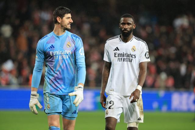Courtois et Rüdiger absents pour le match entre le Real Madrid et le Rayo Vallecano en Liga