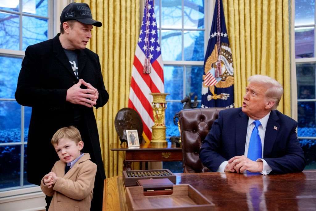 Elon Musk and Donald Trump
