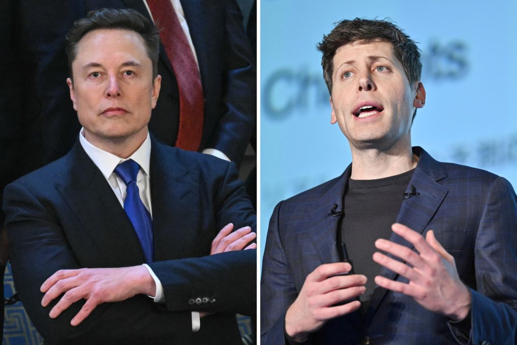 Elon Musk Sam Altman