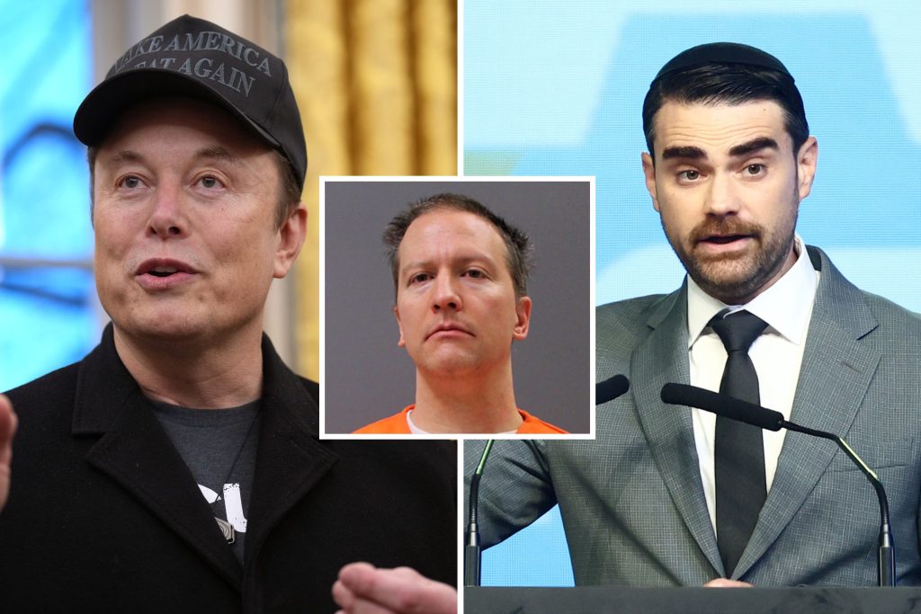 Elon Musk Derek Chauvin Ben Shapiro