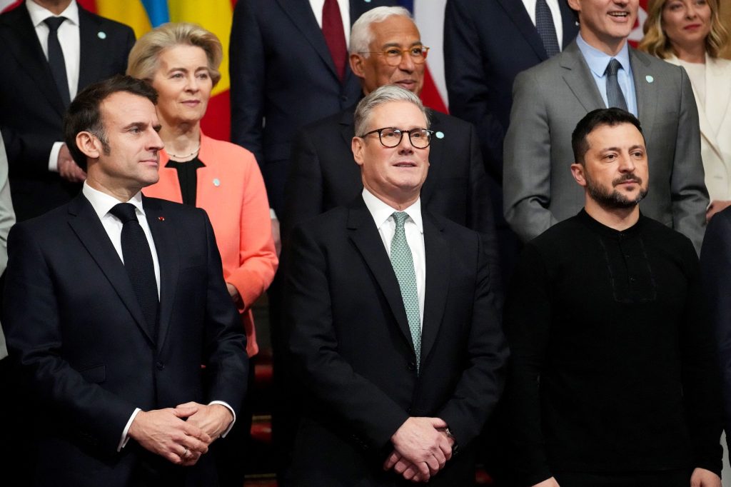 Macron, Starmer, Zelensky