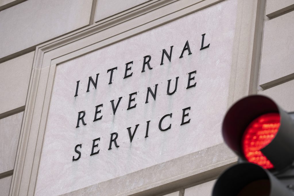 IRS sign