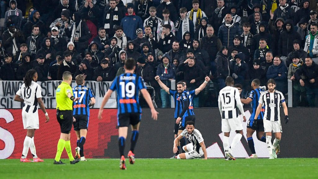 Juventus-Atalanta (0-4) : énorme claque et fronde des supporters, soirée cauchemardesque à Turin