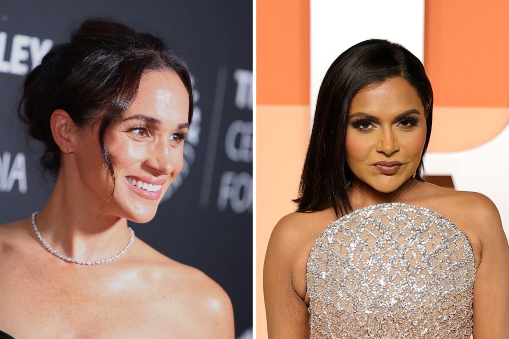 Meghan Markle and Mindy Kaling