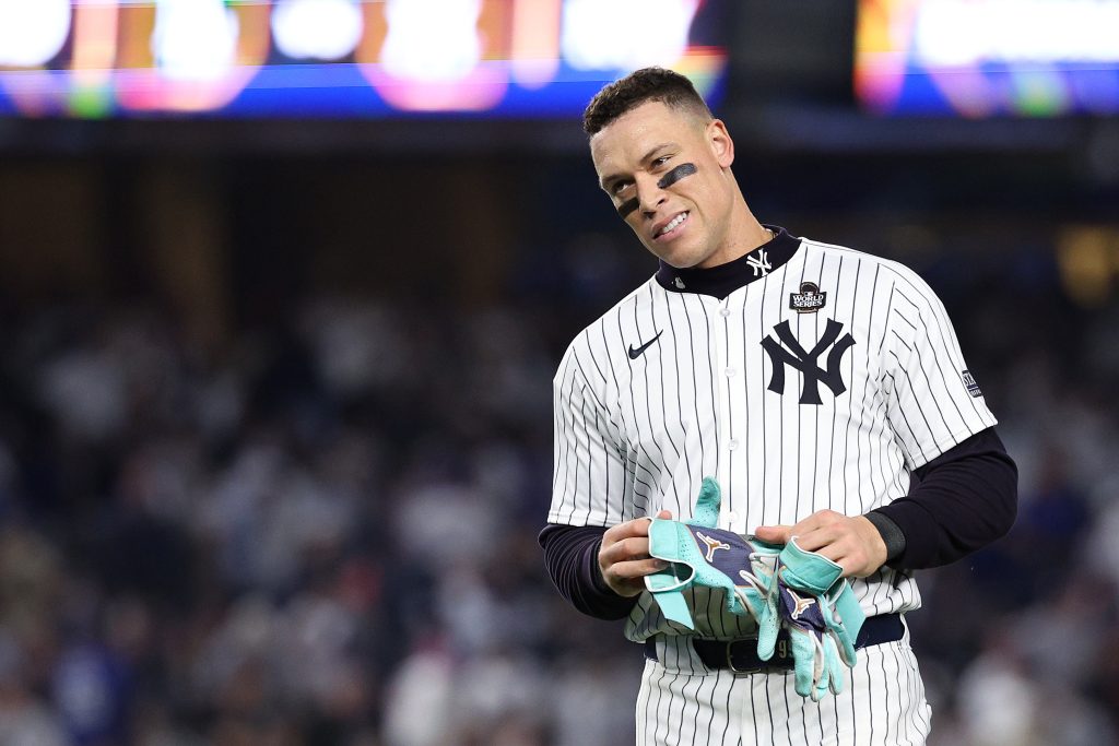 New York Yankees slugger Aaron Judge.