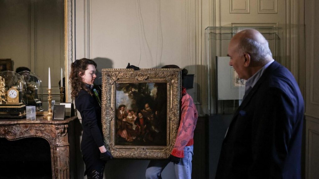 Sauvées des incendies de Los Angeles, des œuvres de Watteau exposées au château de Chantilly