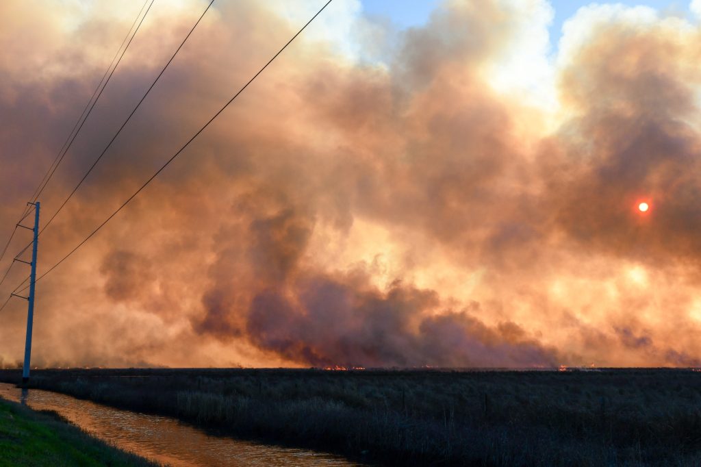 Texas triple weather threat wildfire risk