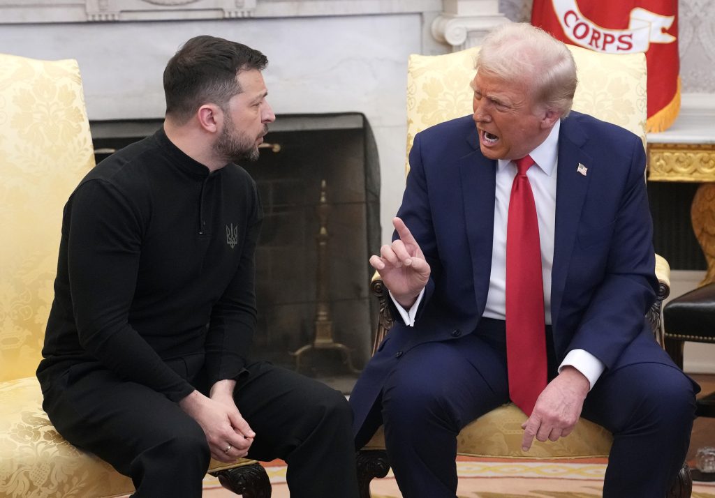 Zelensky Trump white house clash