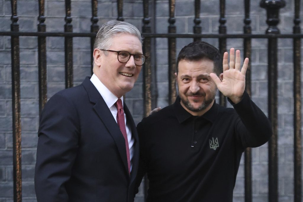 Starmer and Zelensky