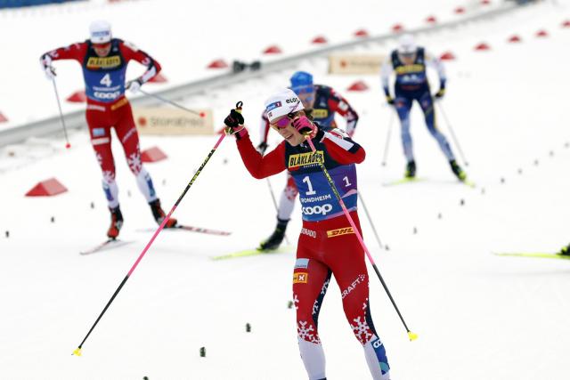 Vainqueur du 50 km libre, Johannes Klaebo réalise le Grand Chelem avec 6 médailles d'or sur les Mondiaux de Trondheim