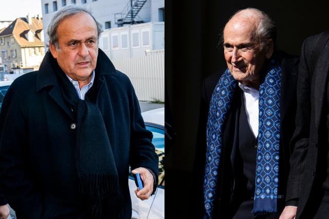 Vingt mois de prison avec sursis requis à l'encontre de Michel Platini et Sepp Blatter à leur procès en appel